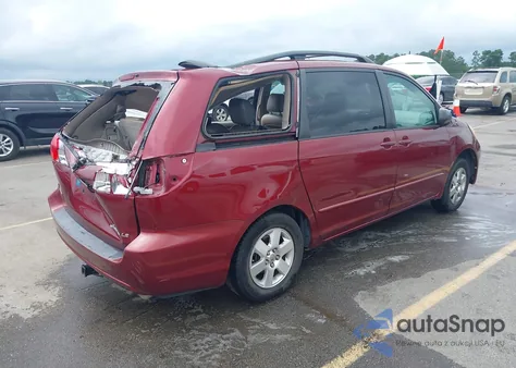 2004 Toyota Sienna Le из США, поврежденный, VIN 5TDZA23C94S100932